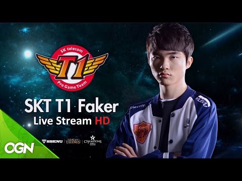 SKT T1 Faker Live Stream 12/22/2016 - Lee Sang hyeok (페이커)- 페이커-방송 [SK T1 ] League of Legends