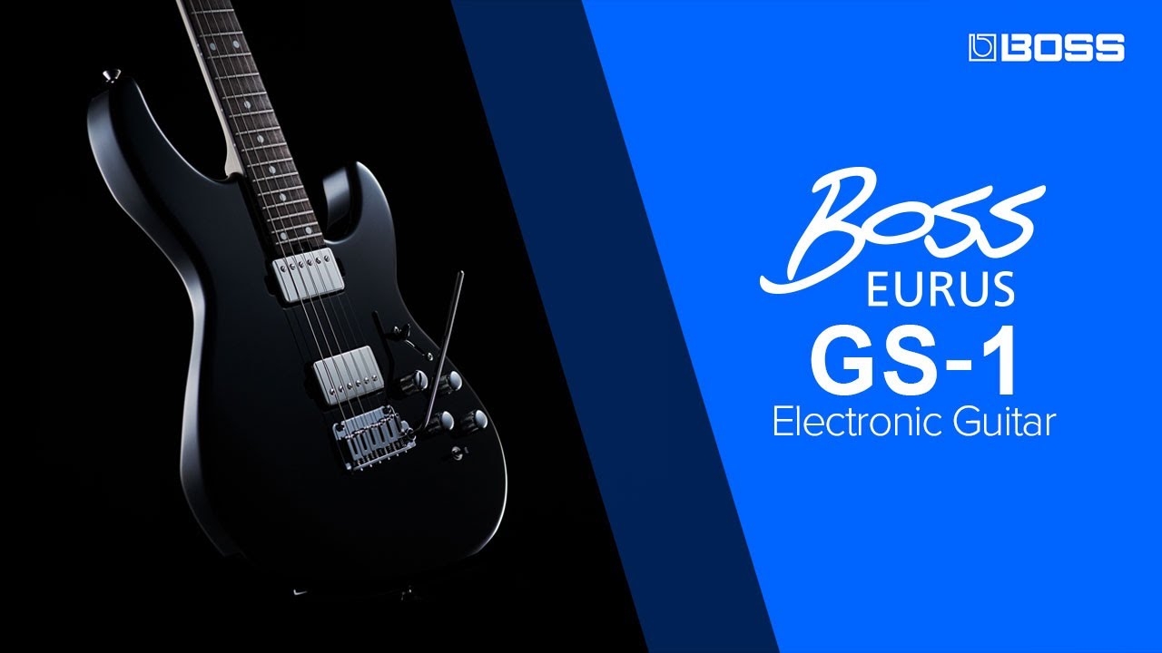 BOSS EURUS GS-1 Electronic Guitar - Introduction by Yoshi Ikegami - YouTube