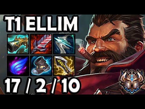 GRAVES Jungle vs ELISE [ T1 Ellim ] Patch 11.2 Challenger Korea ✅