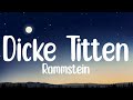 Rammstein Dicke Titten Lyrics