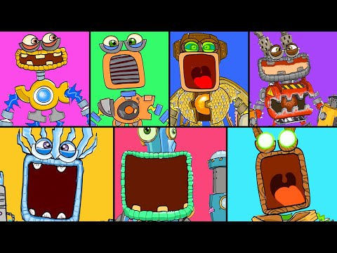 ALL WUBBOX Delicious Food Cravings | My Singing Monsters Meme