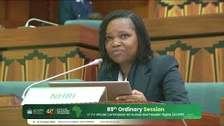 Dr. Ngina's Statement-89th Ordinary Session of the African Commission on Human and Peoples' Rights