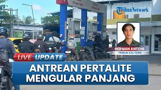 Antrean Pertalite Mengular di SPBU Kotim, Pertamax Sepi Pembeli seusai Alami Lonjakan Harga