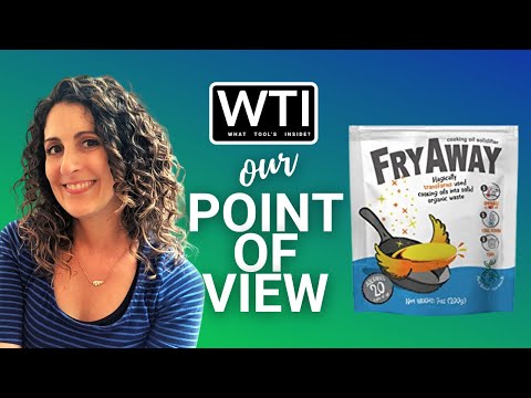FryAway Pan Fry Waste Solidifier Powder - WTI product video review