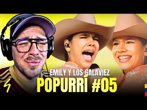 Uruguayo Reacciona a Emily Galaviz - Popurrí 05 (Video Oficial) | Música Llanera 2025 🇻🇪
