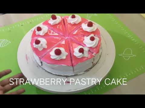 # 🍓STRAWBERRY PASTRY CAKE 🍓#