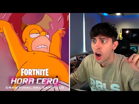 REACCIONANDO AL EVENTO FINAL DE FORTNITE HORA CERO (Capitulo 7)