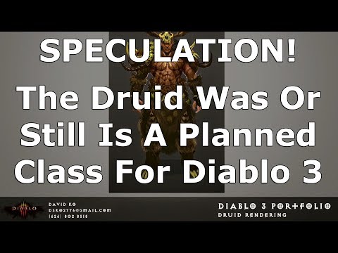 Is, or Was, the Druid Planned for D3? One Streamer Thinks So