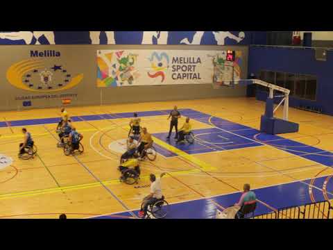 Club Melilla Baloncesto - C.D.A Bahía de Cádiz. Basket BSR 2º división grupo B.