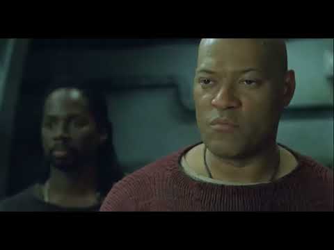 Neo and Smith facing off in the rain during The Matrix Revolutions trailer