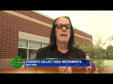 Todd Rundgren and South Bend students team up to donate instruments