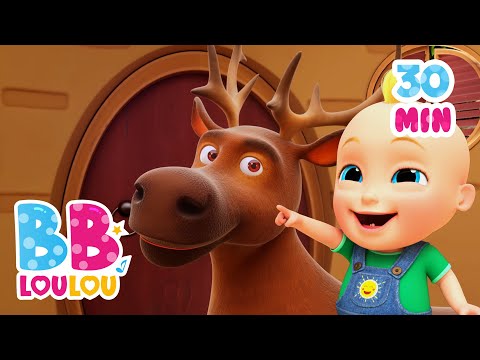 🏠 Dans Sa Maison Un Grand Cerf 🦌 🐇 | Chansons ludiques et éducatives pour les enfants | BB LouLou