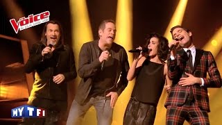 The Voice 2014│Mika, Jenifer, Florent Pagny et Garou - Vieille Canaille (Serge Gainsbourg)