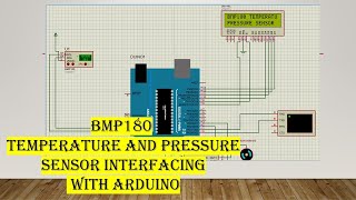 BMP180 Pressure Sensor Interfacing with Arduino Un