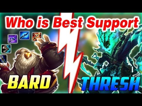 Bard vs Thresh - Who is the best support lol | League of Legends