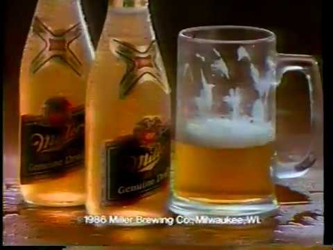 Miller Genuine Draft Commercial 1986