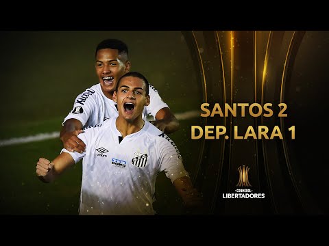 Gols e lances de Santos x Deportivo Lara