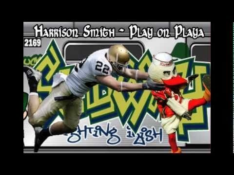 #22 Harrison Smith - Play on Playa - Notre Dame Safety Eats Miami's Lunch