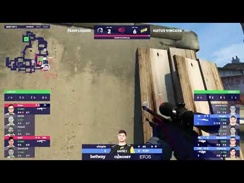 NAF 1v3 Clutch || Navi vs Team Liquid || BLAST Premier Global Final