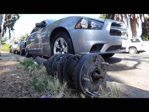 2011-2017 Dodge Charger Front Struts Replacement (Easy DIY)