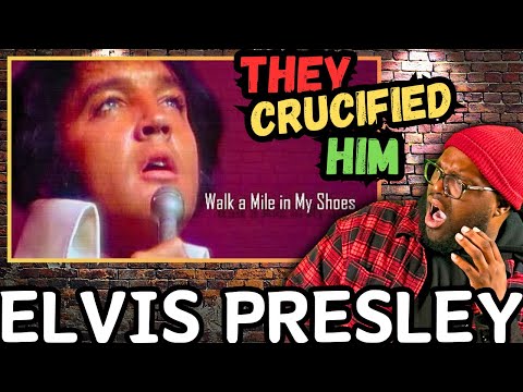 Walk A Mile In My Shoes (LIVE) -Elvis Presley REACTION | SANG ELVIS! | #ClassicReactions