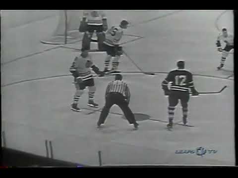 1962 Stanley Cup Final Game 1   Chicago Black Hawks vs Toronto Maple Leafs