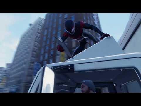 Marvel's Spider Man  Miles Morales: helping delivery man