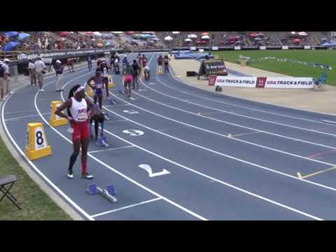 NTC 200m Hurdles 13-14 Girls - 2018 USATF Junior Olympics