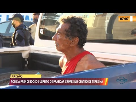 Idoso é preso suspeito de cuspir em pessoas e causar confusão 16 06 2021