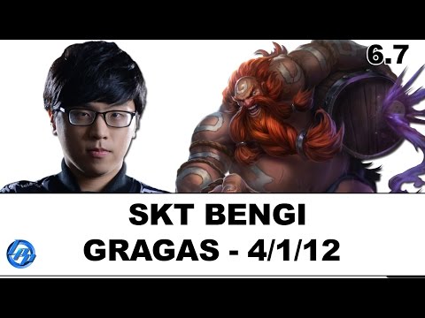 SKT Bengi - Gragas jungle - Kr Ranked