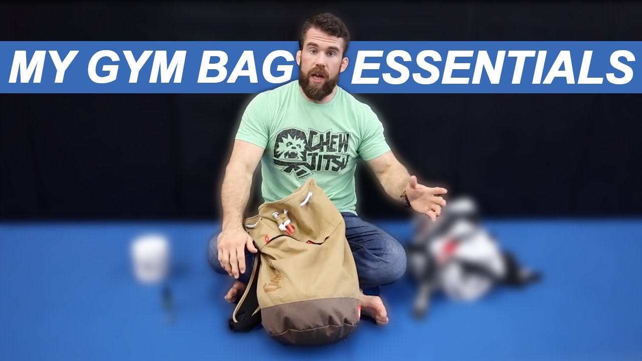 New to BJJ Here Are 10+ Essentials You'll Need in Your Gym Bag for Training