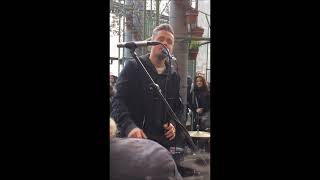 Tom Chaplin &#39;Stay Another Day&#39; Borough Market, London 2 December 2017