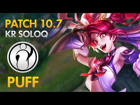 Invictus Gaming Puff - Bot Lane: Jinx vs Kalista - KDA 18/4/13