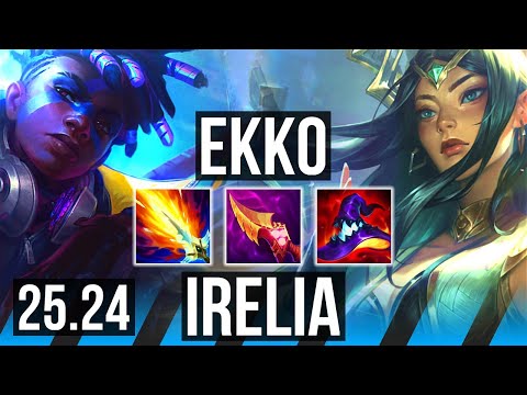 EKKO vs IRELIA (MID) | KR Master | 25.24