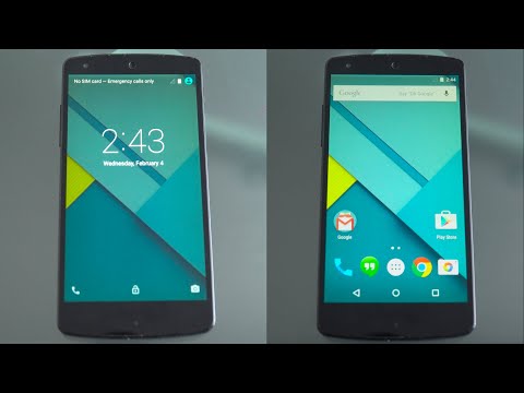 Android 5.0 Lollipop Demo  - 9 years later!