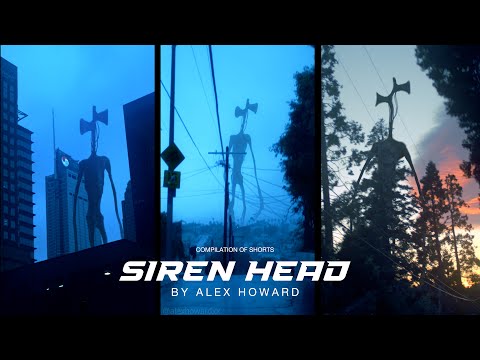 Spooky Siren Head Sighting VFX — TikTok Compilation by Alex Howard