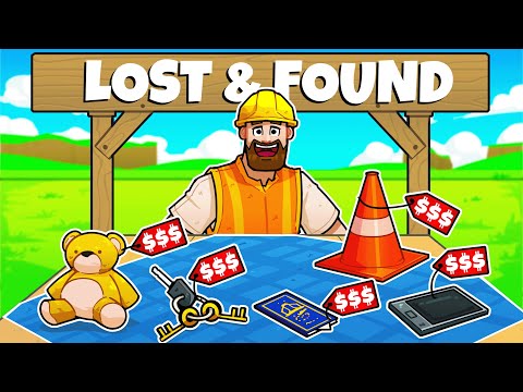 I sold LOST ITEMS back to people for profit!