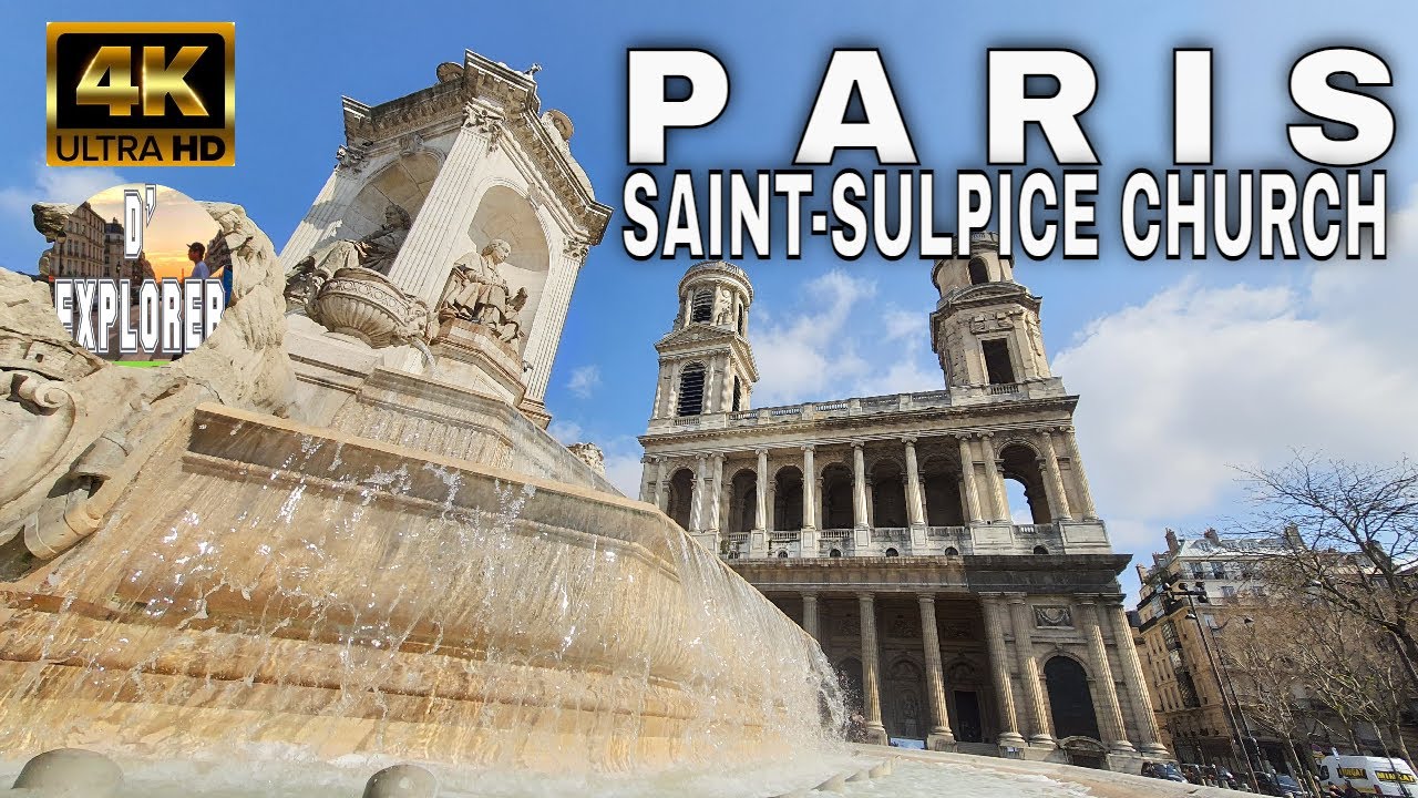 Watch video ?4K?????Paris Walking Tour?6th Arrondissement|Saint-Sulpice|3rd Wave Lockdown 2021 ?4K?????Paris Walking Tour?6th Arrondissement|Saint-Sulpice|3rd Wave Lockdown 2021