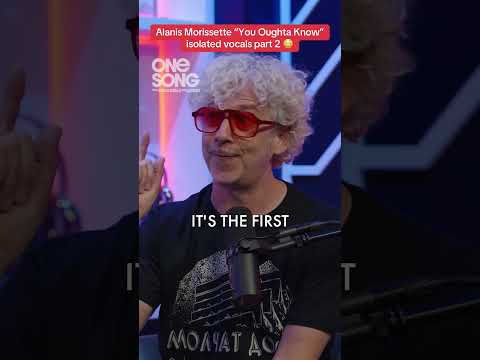 Alanis Morissette “You Oughta Know” isolated vocals part 2 😳