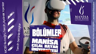 BÖLÜMLER❓ MANİSA CELAL BAYAR ÜNİVERSİTESİ 👩‍🎓👨‍🎓