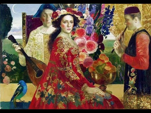 Olga Suvorova (1966) Russian painter ✽ John Sokoloff / Valleys