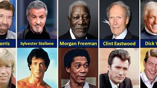 Famous Senior Hollywood Actors Then & Now