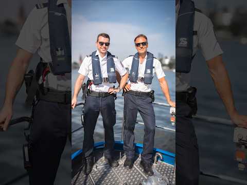 Einfach mal auf ein Polizeiboot gehen 😬📸 #streetphotography #polizei