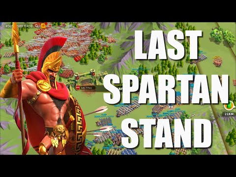 Last Spartan Stand at Level 7 pass opening in Heroic Anthem Rise of Kingdoms