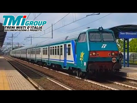 Regionale BRENNERO-BOLOGNA C.LE con Pilota Mazinga e E.464 a San Giovanni in Persiceto!