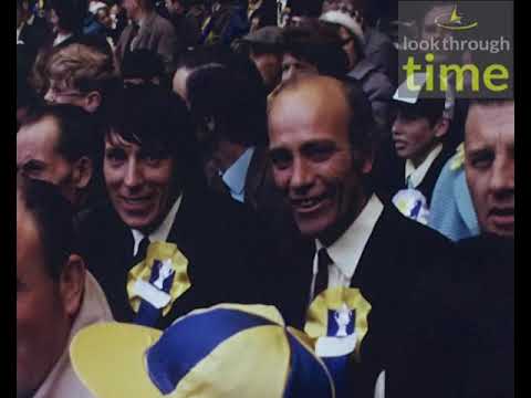 Footbal, Wembley Stadium, FA Trophy Final, Telford United, 1971. LTT0105