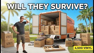 We Made It to Florida… Time to Unload 4,500 Records