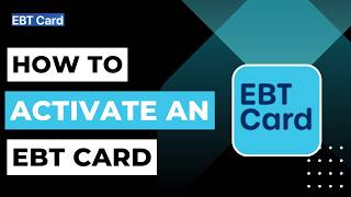 How To Activate An EBT Card !