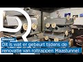 Opknapbeurt van de historische roltrappen in de Maastunnel