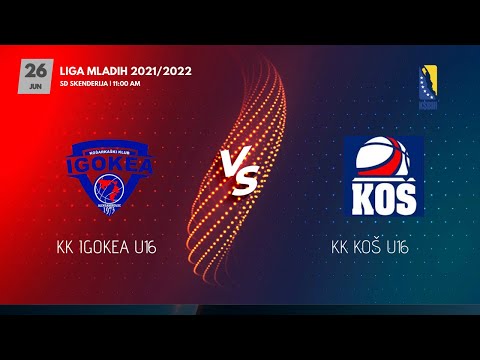 KK Igokea vs KK Koš - Liga mladih - 2021/2022 - U16